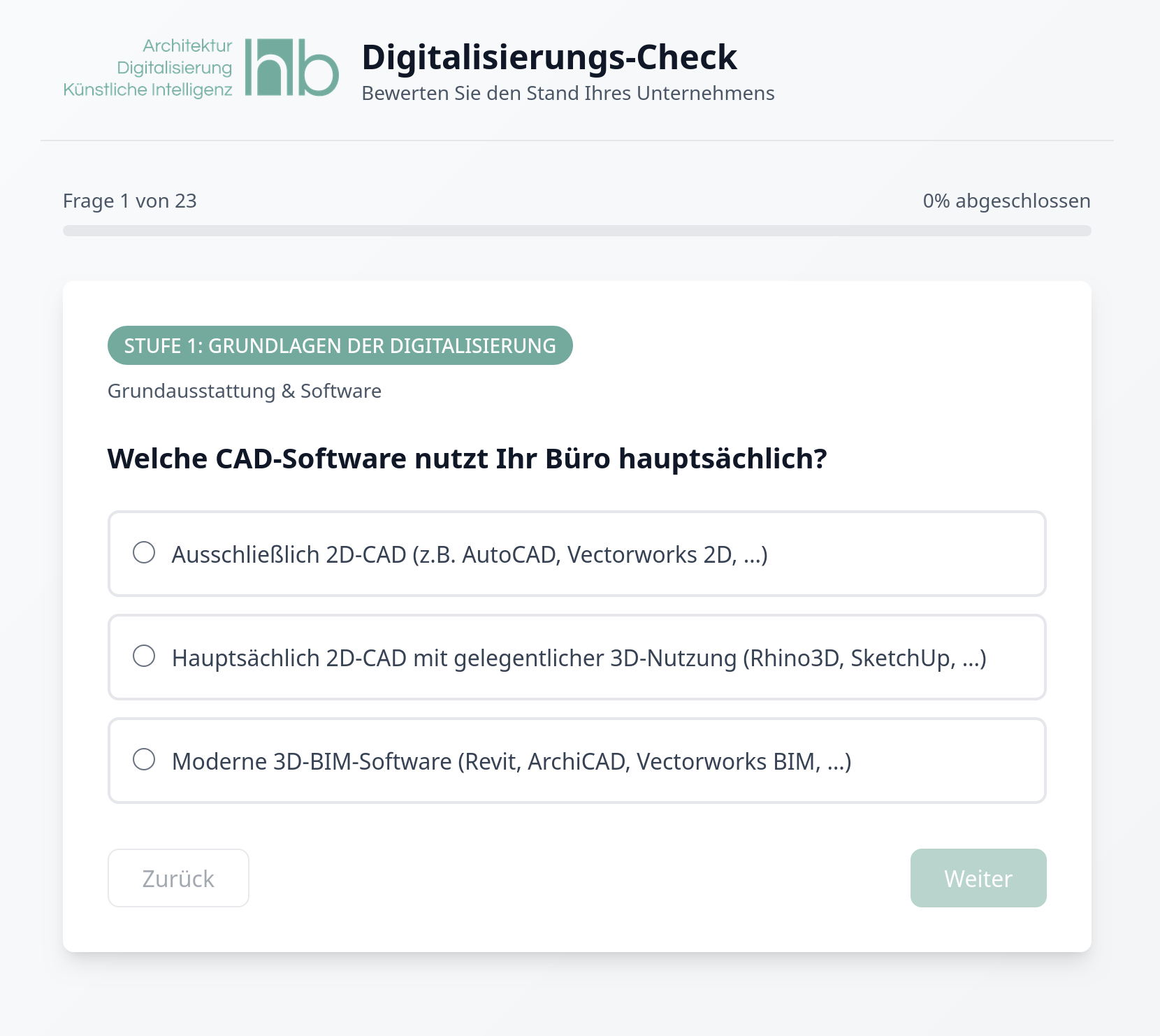 Kostenloser Digitalisierungs-Check für Planungsbüros